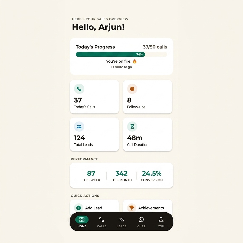 Home tab